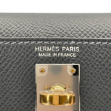 エルメス HERMES ミニケリー2 W刻 グリミスティ　ゴールドｘシルバー金具 エプソン レディース ショルダーバッグ