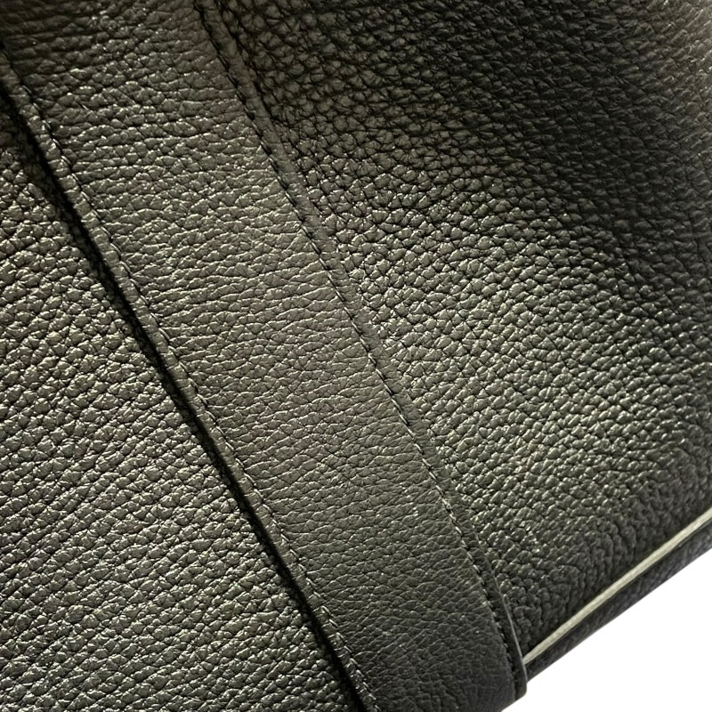 エルメス HERMES ガーデンパーティPM Y刻 ブラック シルバー金具 ネゴンダ ユニセックス ハンドバッグ