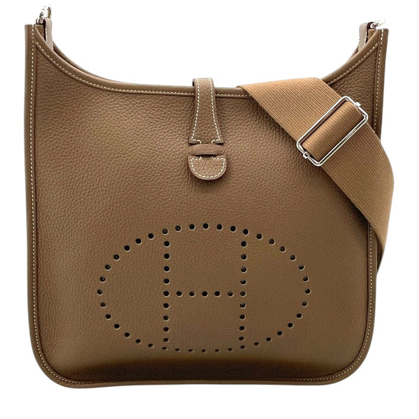 エルメス HERMES エヴリンPM エトゥープ トリヨン レディース ショルダーバッグ