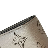 ルイ・ヴィトン LOUIS VUITTON ポルトフォイユ・クレア M80903 シルバー  マヒナ・レザー レディース 二つ折り財布