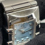 オメガ OMEGA コンステレーション カレ クアドラ ブルーシェル 1531.74 ブルーシェル SS クオーツ レディース 腕時計