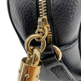 グッチ GUCCI ソーホースモールディスコバッグ 308364 ブラック レザー レディース ショルダーバッグ