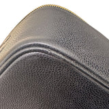 シャネル CHANEL バニティ A01997 ブラック キャビアスキン レディース