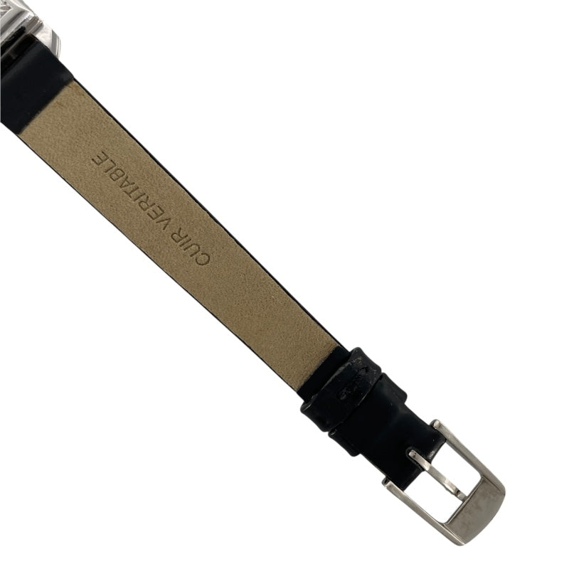 ロンジン LONGINES レディースウォッチ L2.159.7 シルバー K18WG/革ベルト（社外品） 手巻き レディース 腕時計