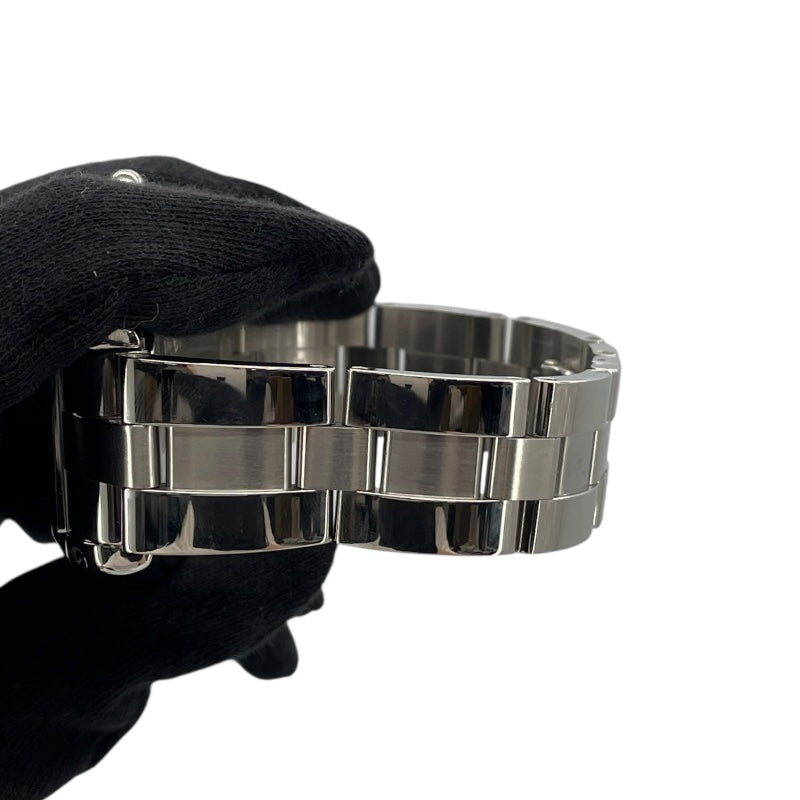 カルティエ Cartier ロードスター GMT XL W62032X6 シルバー SS 自動巻き メンズ 腕時計