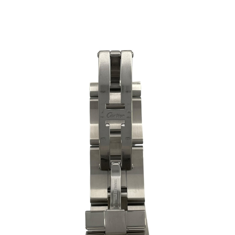 カルティエ Cartier ロードスター GMT XL W62032X6 シルバー SS 自動巻き メンズ 腕時計