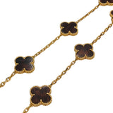 ヴァンクリーフ＆アーペル Van Cleef & Arpels ヴィンテージアルハンブラ 10モチーフ ネックレス ピンクゴールド 750 ジュエリー