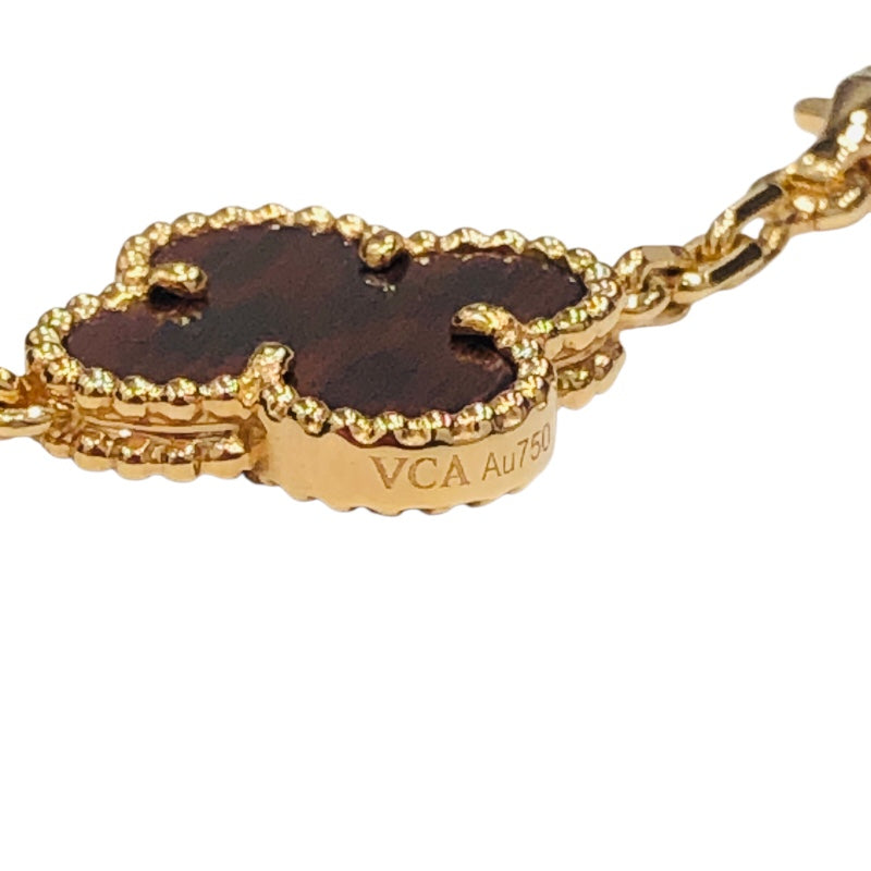 ヴァンクリーフ＆アーペル Van Cleef & Arpels ヴィンテージアルハンブラ 10モチーフ ネックレス ピンクゴールド 750 ジュエリー