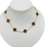 ヴァンクリーフ＆アーペル Van Cleef & Arpels ヴィンテージアルハンブラ 10モチーフ ネックレス ピンクゴールド 750 ジュエリー