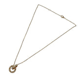 カルティエ Cartier ラブサークルネックレスフルダイヤ ピンクゴールド Au750 ダイヤモンド（48個） ジュエリー