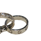 カルティエ Cartier ベビーラブダイヤネックレス ホワイトゴールド 750 ジュエリー