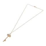 ティファニー TIFFANY＆CO フルールドリスダイヤキーネックレス ピンクゴールド 750 ジュエリー