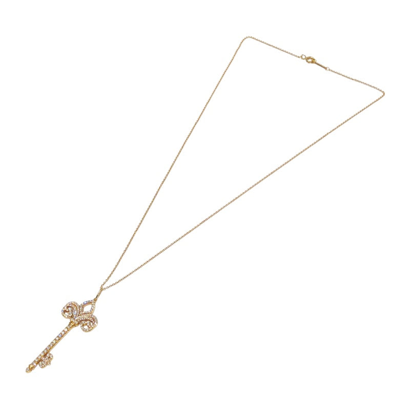 ティファニー TIFFANY＆CO フルールドリスダイヤキーネックレス ピンクゴールド 750 ジュエリー