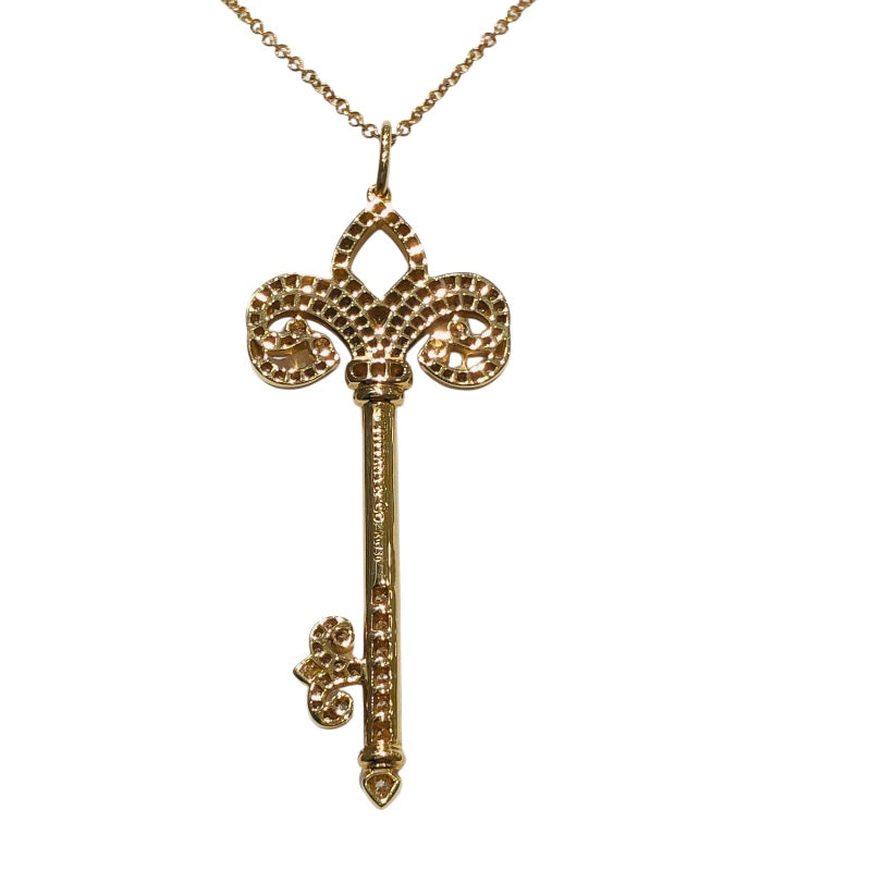ティファニー TIFFANY＆CO フルールドリスダイヤキーネックレス ピンクゴールド 750 ジュエリー