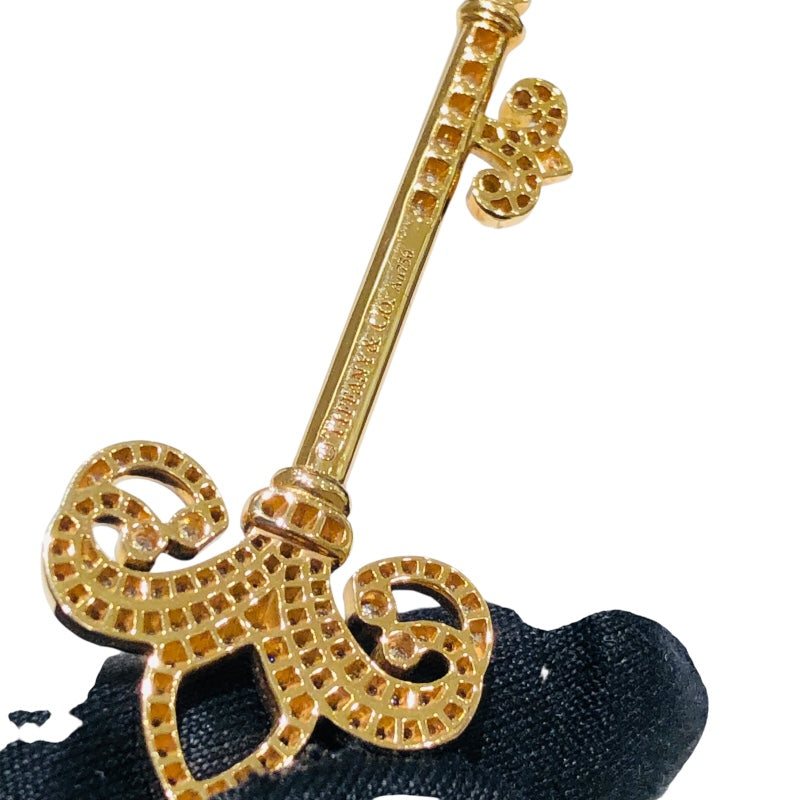 ティファニー TIFFANY＆CO フルールドリスダイヤキーネックレス ピンクゴールド 750 ジュエリー