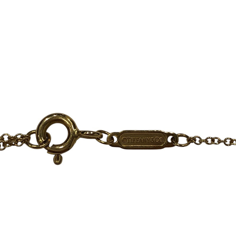 ティファニー TIFFANY＆CO Tスマイル ダイヤネックレス ミニ イエローゴールド Au750 ジュエリー