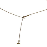 ティファニー TIFFANY＆CO Tスマイル ダイヤネックレス ミニ イエローゴールド Au750 ジュエリー