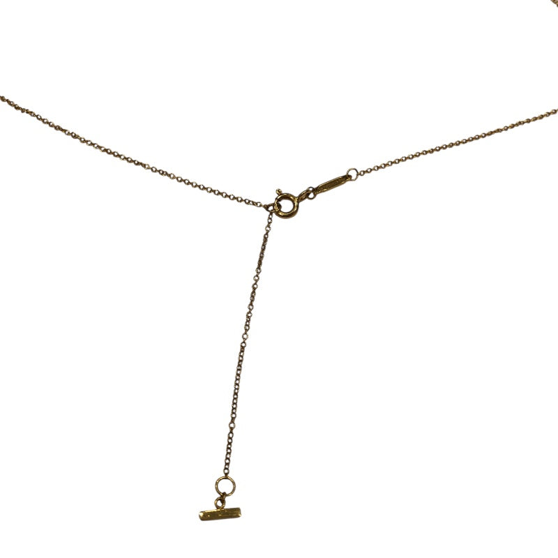 ティファニー TIFFANY＆CO Tスマイル ダイヤネックレス ミニ イエローゴールド Au750 ジュエリー