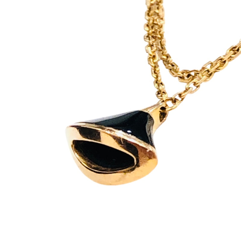 ブルガリ BVLGARI ビーゼロワンエレメントブレスレット オニキス ピンクゴールド Au750 ジュエリー