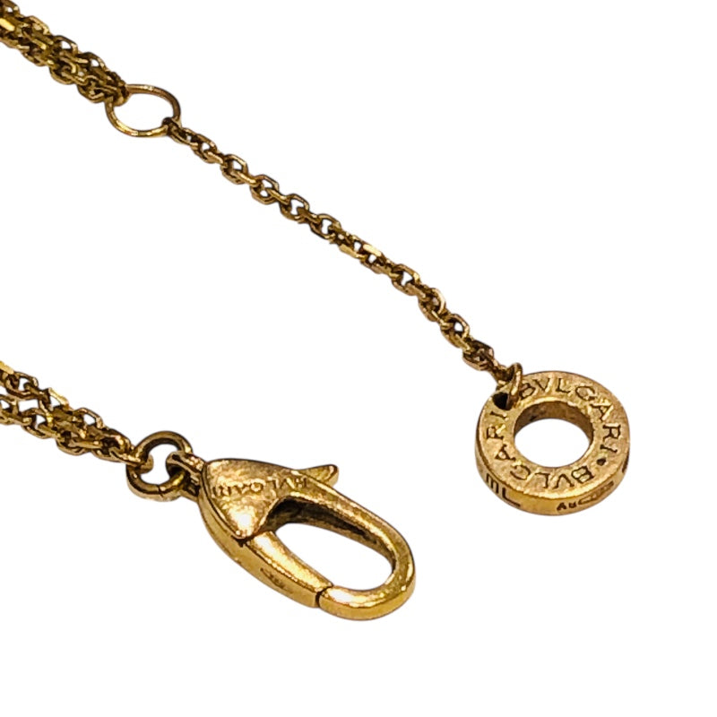 ブルガリ BVLGARI ビーゼロワンエレメントブレスレット オニキス ピンクゴールド Au750 ジュエリー