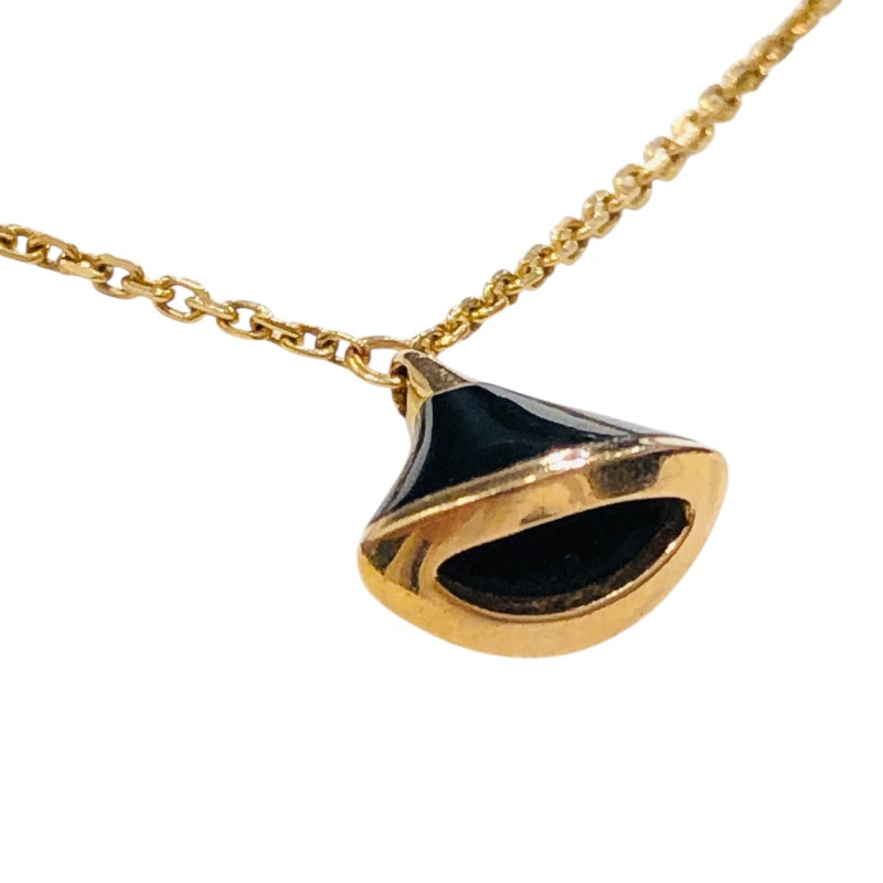 ブルガリ BVLGARI ビーゼロワンエレメントブレスレット オニキス ピンクゴールド Au750 ジュエリー