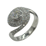 ダミアーニ DAMIANI ブラッドビットリング ホワイトゴールド K18WG ジュエリー