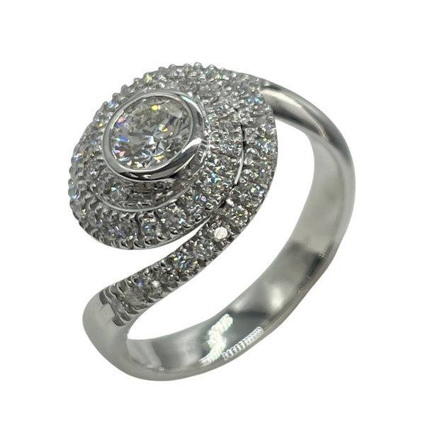 ダミアーニ DAMIANI ブラッドビットリング ホワイトゴールド K18WG ジュエリー