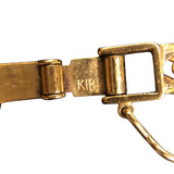 喜平6面トリプルネックレス K18 ジュエリー