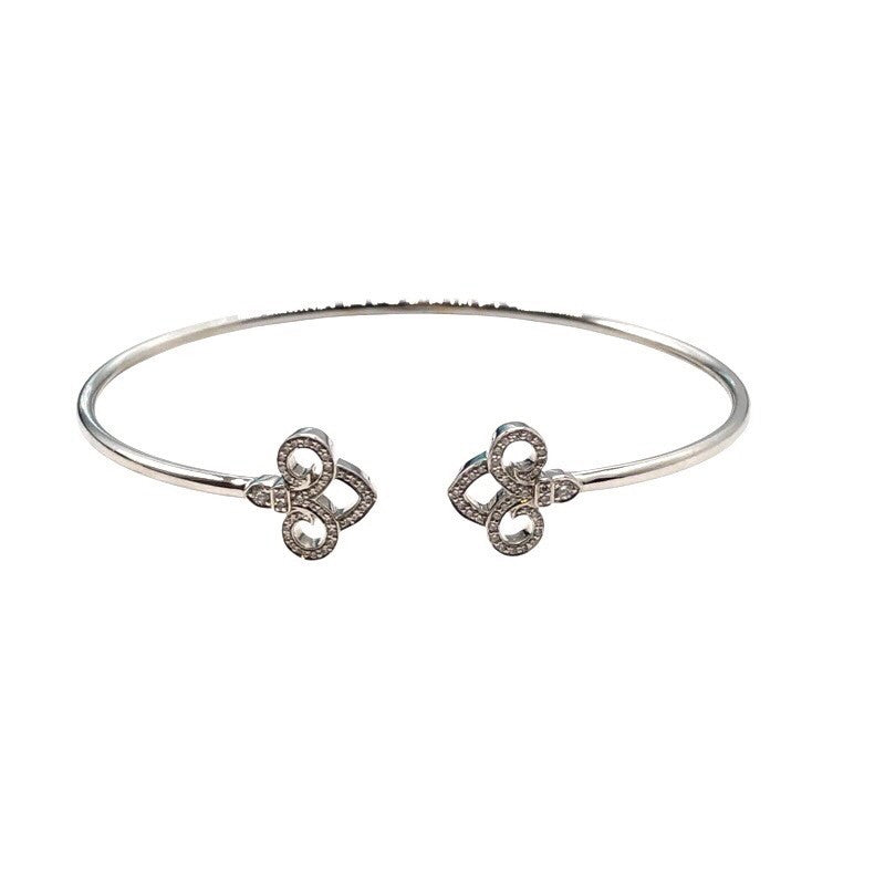 ティファニー TIFFANY＆CO フルールドリスブレス K18ホワイトゴールド ジュエリー