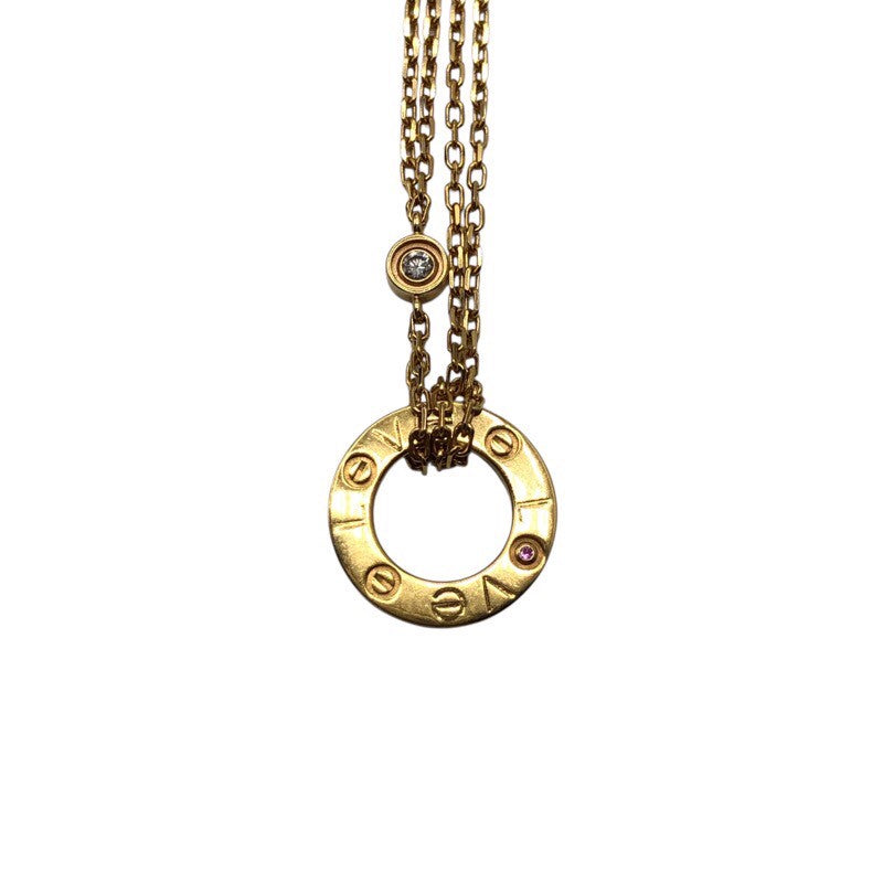 カルティエ Cartier ラブサークルネックレス 750 ジュエリー