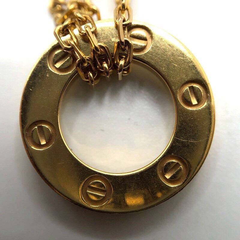 カルティエ Cartier ラブサークルネックレス 750 ジュエリー