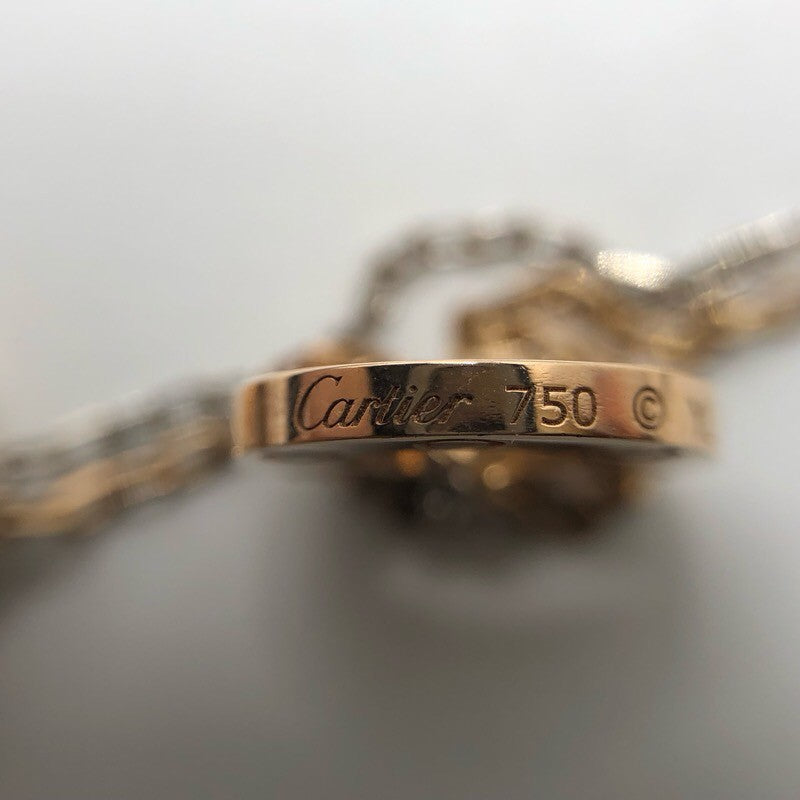 カルティエ Cartier ラブスリーフープネックレス 750PG ジュエリー