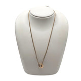 カルティエ Cartier ラブスリーフープネックレス 750PG ジュエリー
