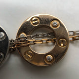 カルティエ Cartier ラブスリーフープネックレス 750PG ジュエリー