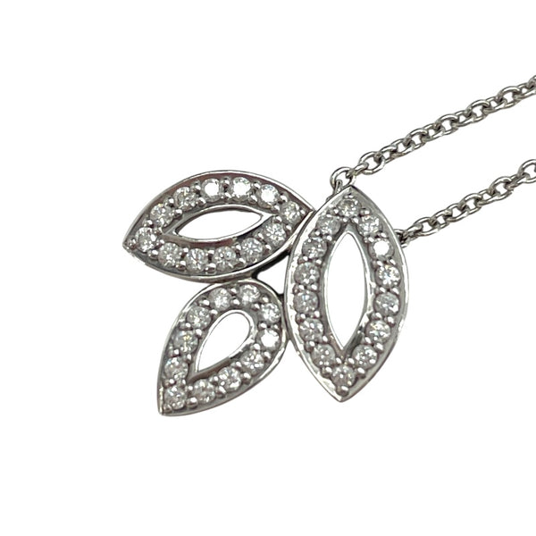 ハリーウィンストン HARRY WINSTON リリークラスターミニダイヤネックレス Pt950 ジュエリー