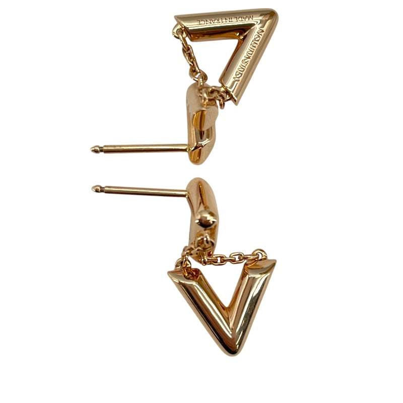 ルイ・ヴィトン LOUIS VUITTON LVヴォルトワンピアス Au750 ジュエリー