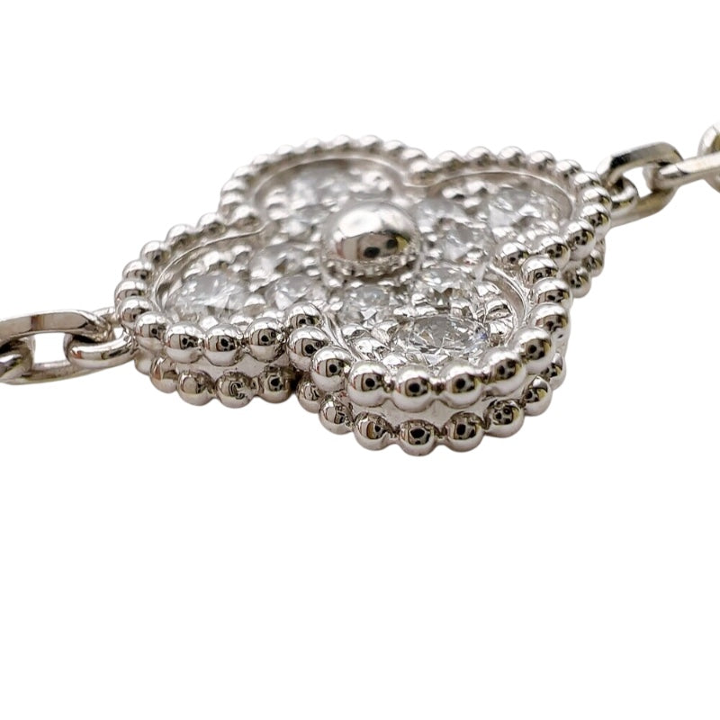 ヴァンクリーフ＆アーペル Van Cleef & Arpels ヴィンテージ アルハンブラ ネックレス、10モチーフ 750WG ジュエリー