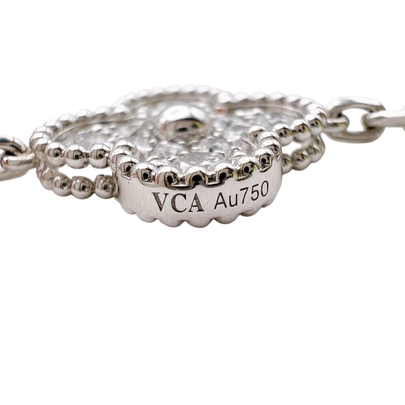 ヴァンクリーフ＆アーペル Van Cleef & Arpels ヴィンテージ アルハンブラ ネックレス、10モチーフ 750WG ジュエリー