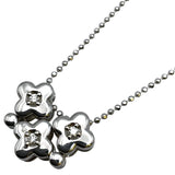 タサキ TASAKI 花ﾈｯｸﾚｽ シルバー K18WG アクセサリー