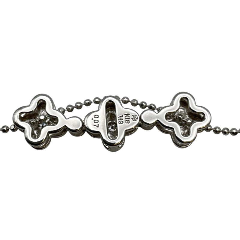 タサキ TASAKI 花ﾈｯｸﾚｽ シルバー K18WG アクセサリー
