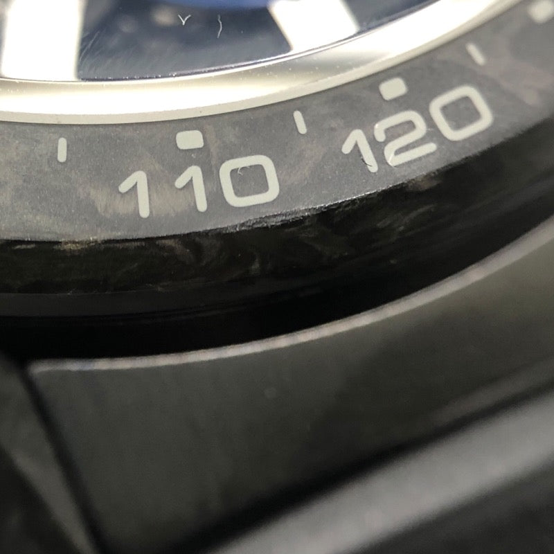 タグ・ホイヤー TAG HEUER カレラ キャリバーホイヤー02 クロノグラフ CBG2017.FT6143 ブラック SS/カーボンPDV メンズ 腕時計