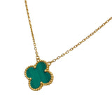 ヴァンクリーフ＆アーペル Van Cleef & Arpels ヴィンテージアルハンブラネックレス イエローゴールド 750 ジュエリー