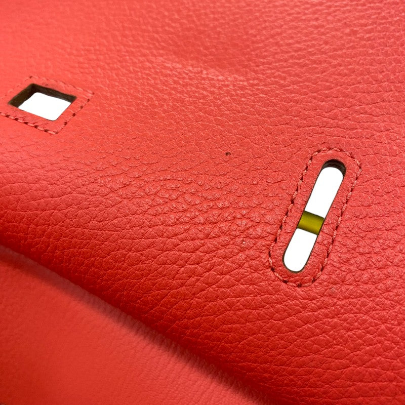 エルメス HERMES ジプシエール28 □P刻 ローズジャイプール シルバー金具 トリヨン レディース ショルダーバッグ