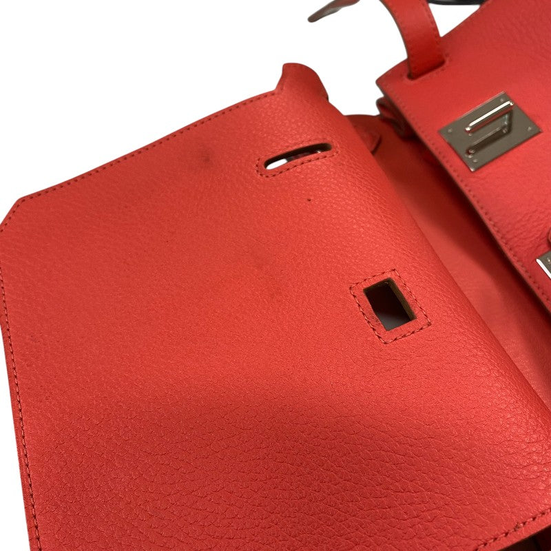 エルメス HERMES ジプシエール28 □P刻 ローズジャイプール シルバー金具 トリヨン レディース ショルダーバッグ