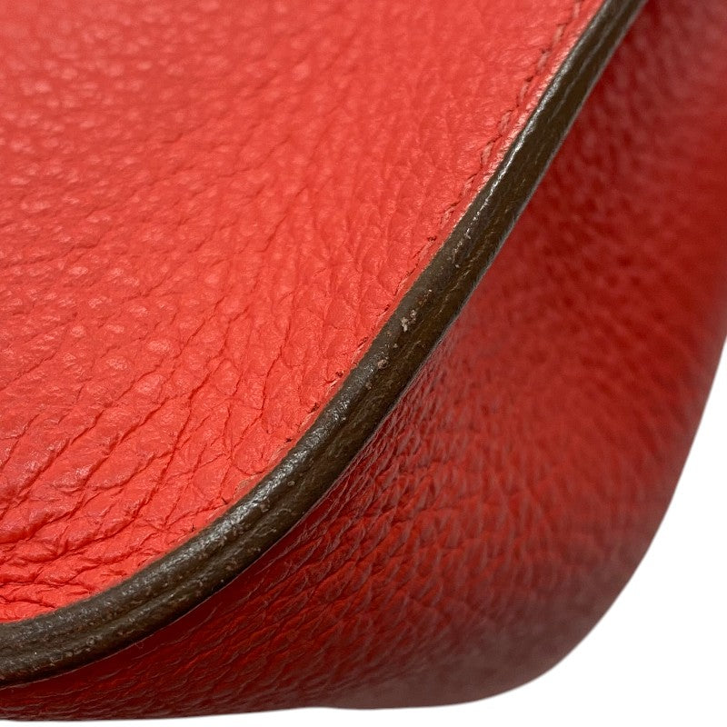 エルメス HERMES ジプシエール28 □P刻 ローズジャイプール シルバー金具 トリヨン レディース ショルダーバッグ