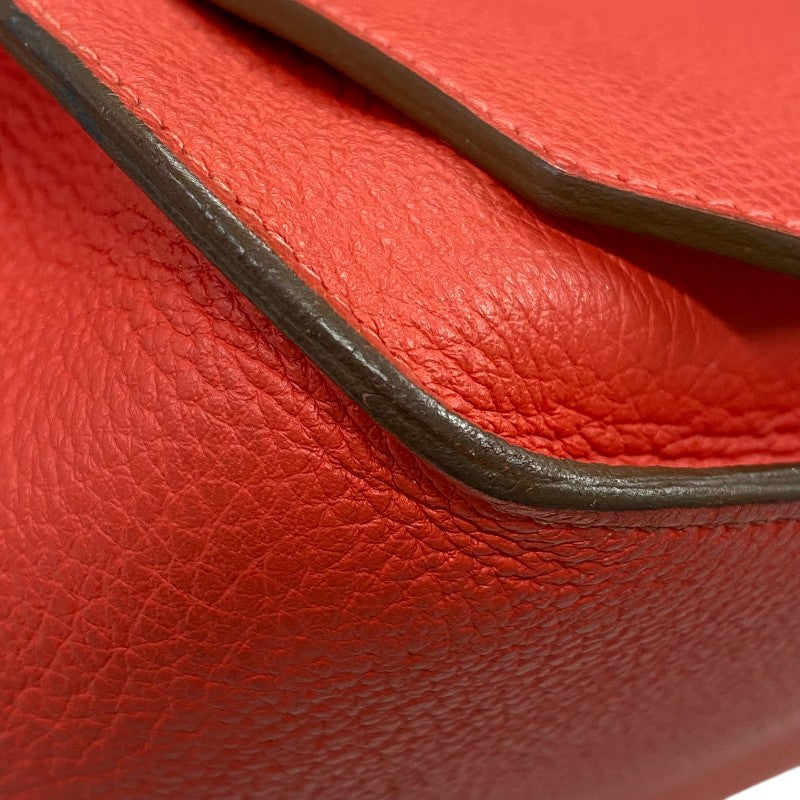 エルメス HERMES ジプシエール28 □P刻 ローズジャイプール シルバー金具 トリヨン レディース ショルダーバッグ