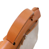 エルメス HERMES エールバッグアドPM □C刻(1999年) ベージュ/ゴールド金具 トワル・ハンター ユニセックス リュック・デイパック
