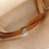 エルメス HERMES エールバッグアドPM □C刻(1999年) ベージュ/ゴールド金具 トワル・ハンター ユニセックス リュック・デイパック