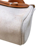 エルメス HERMES エールバッグアドPM □C刻(1999年) ベージュ/ゴールド金具 トワル・ハンター ユニセックス リュック・デイパック