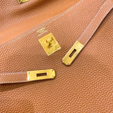 エルメス HERMES ケリー35 外縫い □I刻印 ゴールド ゴールド金具 トゴ レディース ハンドバッグ
